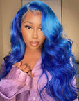 SPICY LACE FRONT BLUE WIG