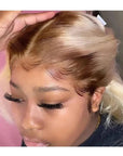 CARDI B ROOTED BROWN LACE FRONT BLONDE WIG