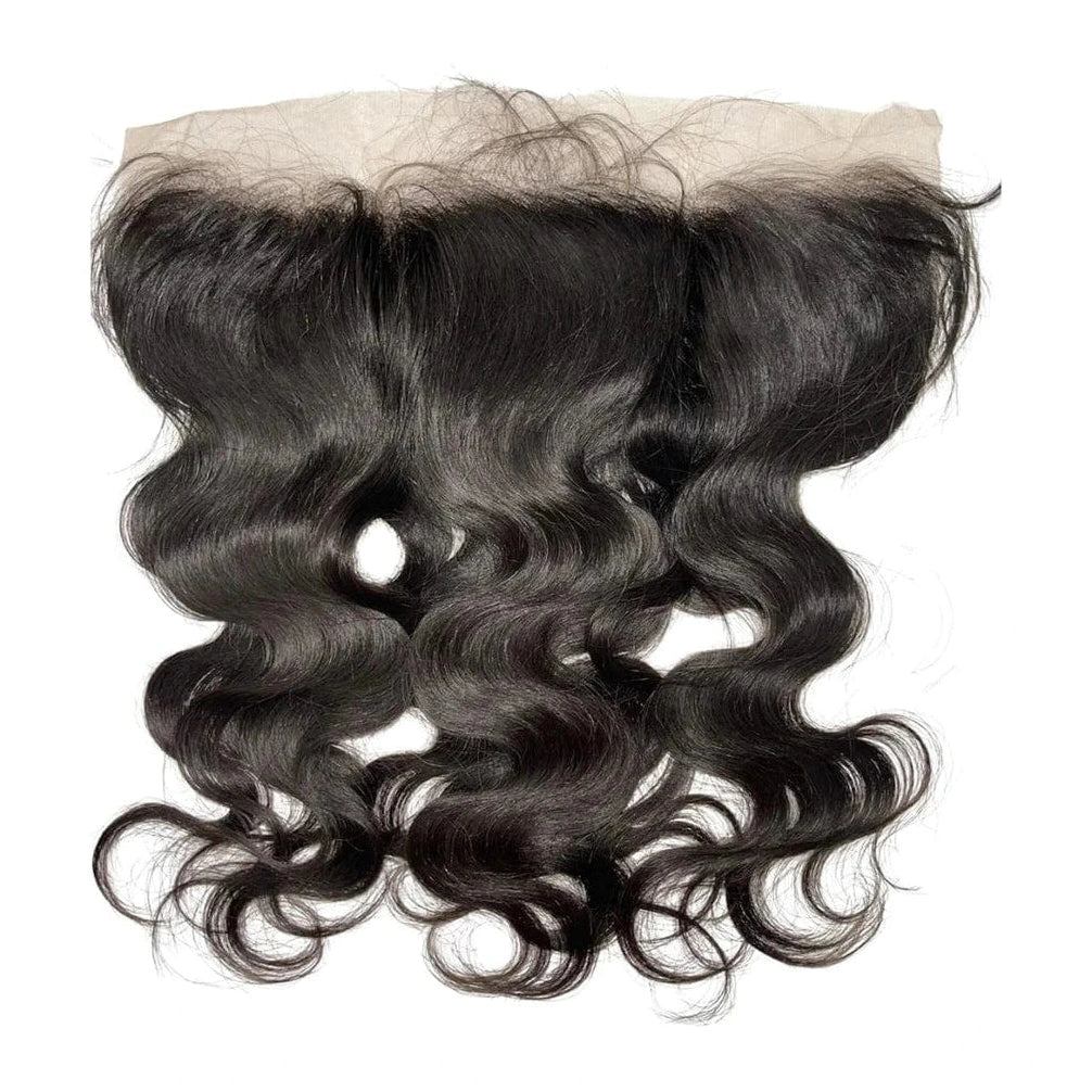 eaphi INDIA WAVE CUT LACE ONEPIECE Raw Indian Wavy Lace Frontal