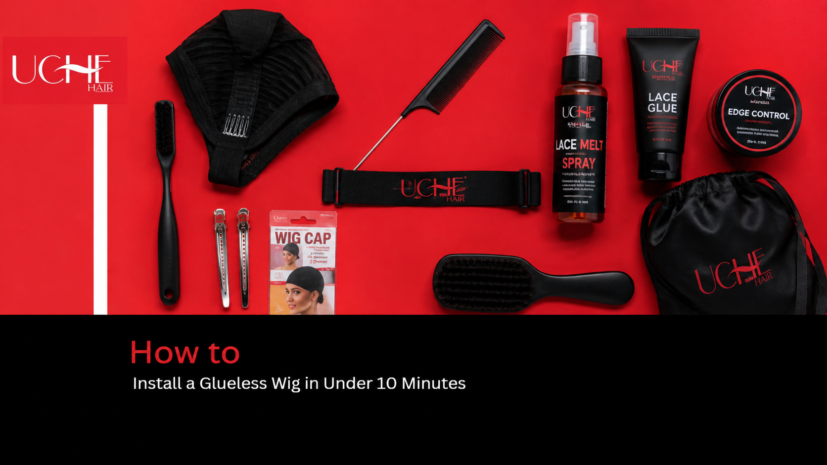 How to Install a Glueless Wig in Under 10 Minutes