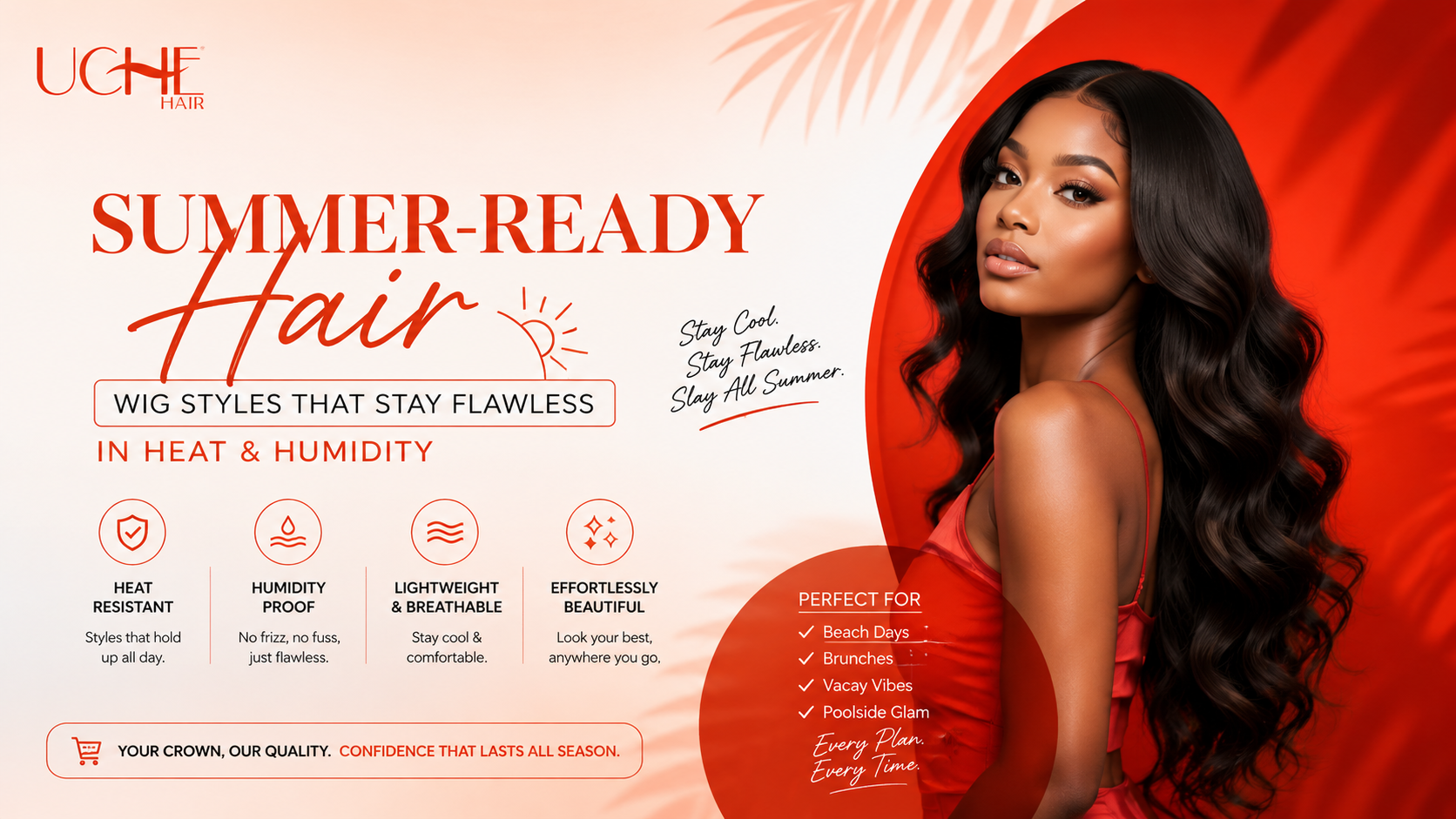 Summer-Ready Hair: Wig Styles That Stay Flawless in Heat & Humidity